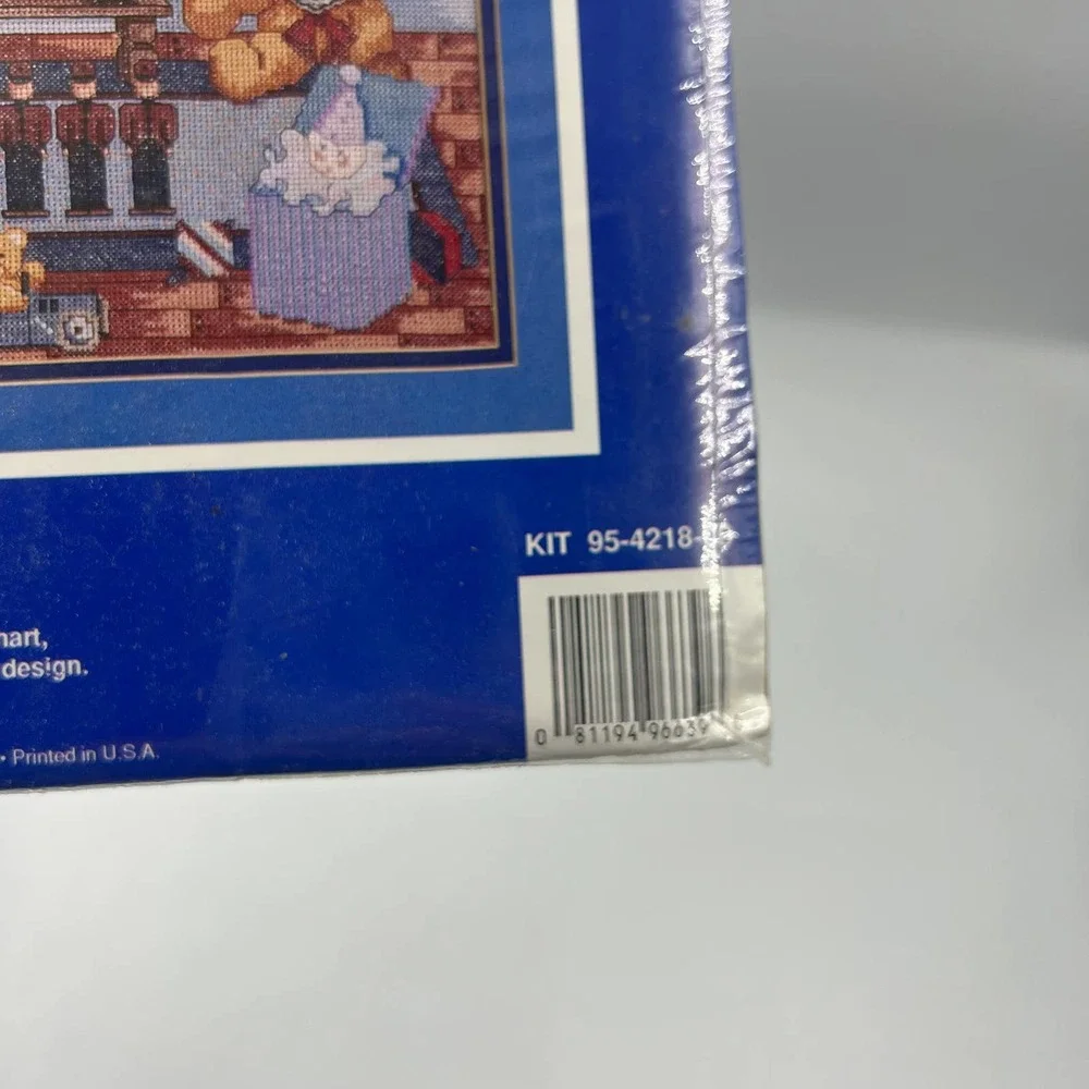 Bernat Crosstitch Counted NEW Sealed Vintage‎ 1992 Little Boy's Dream 16x18 Mat